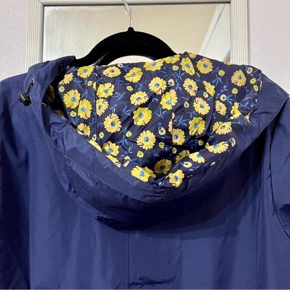 SHOSHANNA Daisy Daydream Rain Coat Spring Jacket fits like a L - Picture 11 of 12